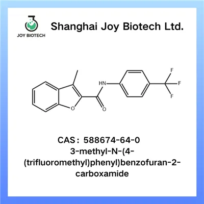 3-metil-N-(4-(trifluorometil)fenil)benzofuran-2-karboksamida CAS NO 588674-64-0